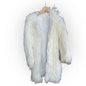 Faux fur jacket